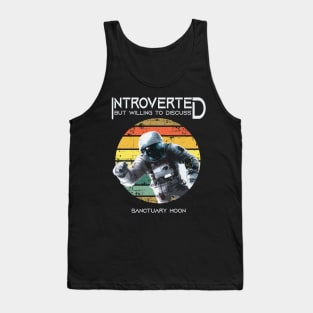 Introverted-But-Willing-to-Discuss-Sanctuary-Moon Tank Top